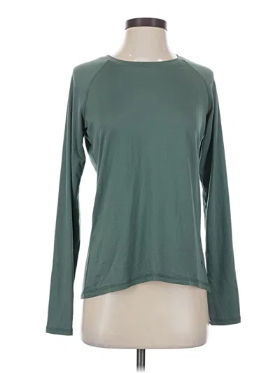 Pre-owned Aéropostale Long Sleeve T-shirt In Green