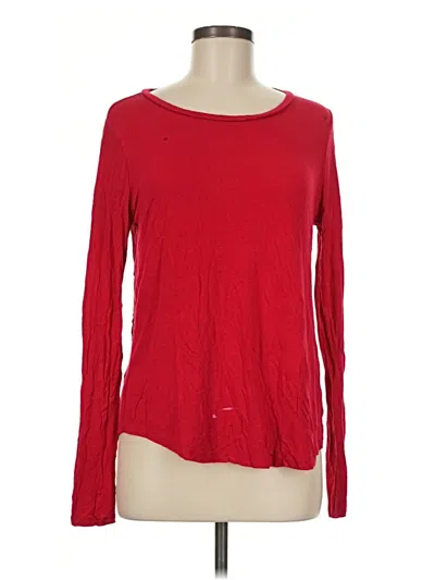 Pre-owned Aéropostale Long Sleeve T-shirt In Red