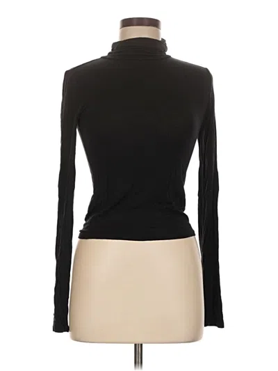 Pre-owned Aéropostale Long Sleeve Turtleneck In Black