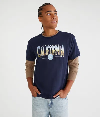 Aéropostale Los Angeles California Graphic Tee In Multi