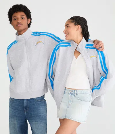 Aéropostale Los Angeles Chargers Fleece Track Jacket In Gray