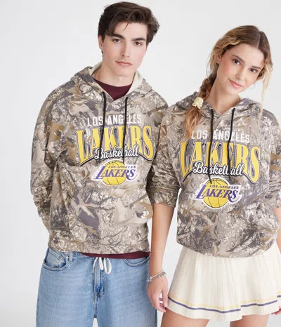 Aéropostale Los Angeles Lakers Camo Pullover Hoodie