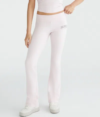 Aéropostale Los Angeles Mid-rise Fold-over Flare Leg Pants