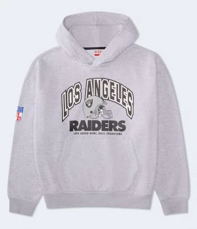 Aéropostale Los Angeles Raiders 1983 Season Pullover Hoodie In White