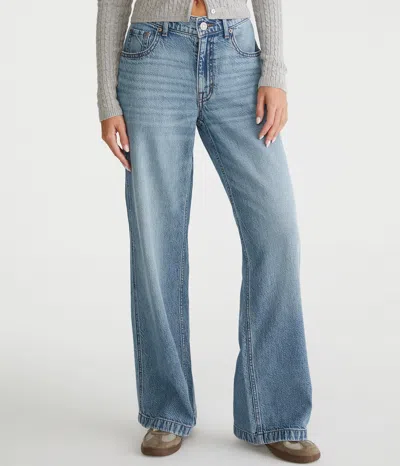 Aéropostale Low-rise Baggy Wide Leg Carpenter Jean In Multi