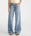 Shop Aéropostale Low-rise Baggy Wide Leg Lightweight Luxe Jean