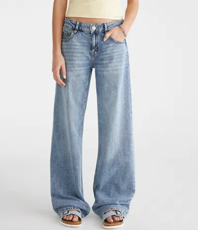 Aéropostale Low-rise Baggy Wide Leg Lightweight Luxe Jean