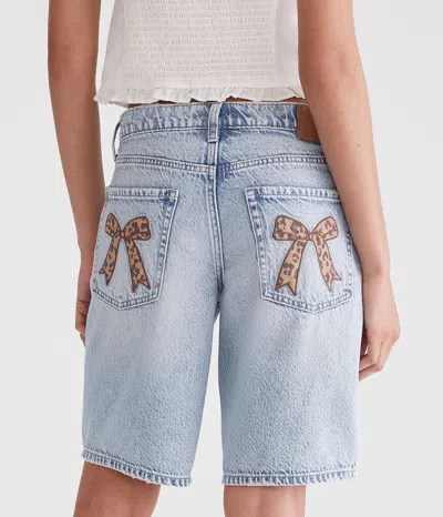 Aéropostale Low-rise Denim Bermuda Shorts