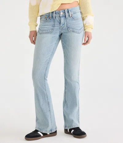 Aéropostale Low-rise Flare Jean In Multi