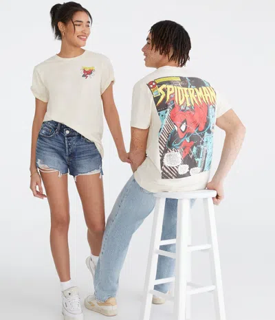 Aéropostale Marvel Spider-man Comic Relaxed Graphic Tee In Multi