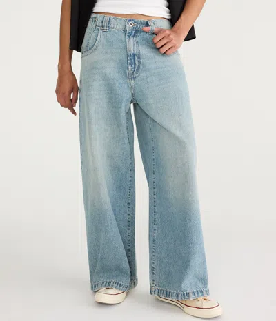 Aéropostale Mega Baggy Jean In Blue