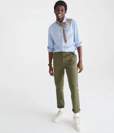 Aéropostale Men's Skinny Stretch Twill Chinos In Green
