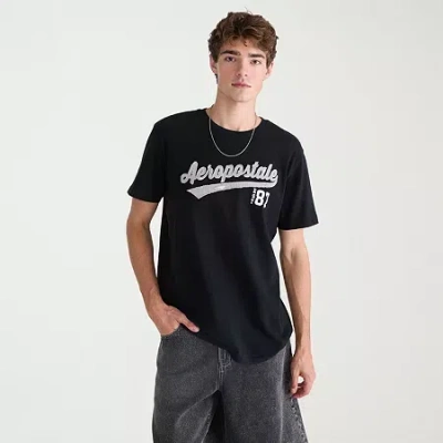 Aéropostale Mens Crew Neck Short Sleeve Classic Fit Graphic T-shirt In Multi