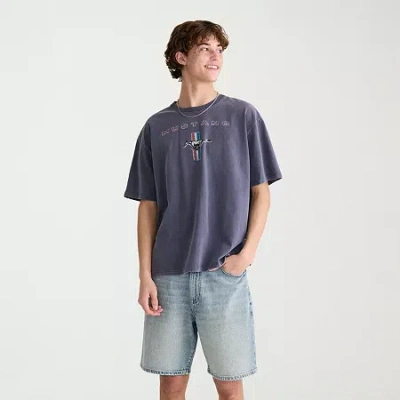 Aéropostale Mens Crew Neck Short Sleeve Regular Fit Graphic T-shirt In Multi