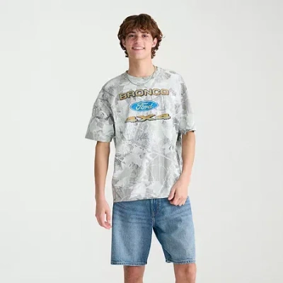 Aéropostale Mens Crew Neck Short Sleeve Regular Fit Graphic T-shirt In Multi