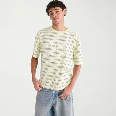 Aéropostale Mens Crew Neck Short Sleeve T-shirt In Yellow