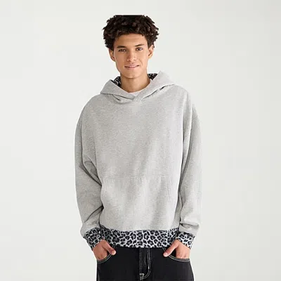 Aéropostale Mens Long Sleeve Fleece Hoodie In Brown