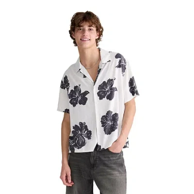 Aéropostale Mens Short Sleeve Regular Fit Button-down Shirt In Multi