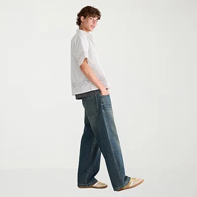 Aéropostale Mens Super Baggy Fit Jean In Blue