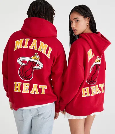 Aéropostale Miami Heat Pullover Hoodie In Multi