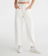 Aéropostale Mid-rise Barrel Leg Jean In White