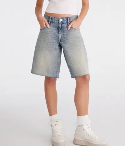 Aéropostale Mid-rise Bermuda Short In Multi