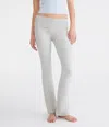 Aéropostale Mid-rise Fold-over Bootcut Pants In White
