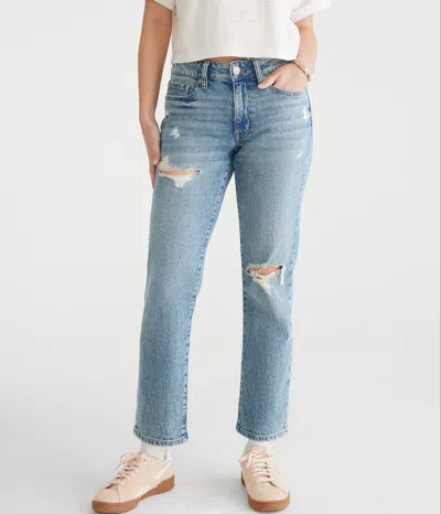 Aéropostale Mid-rise Straight Ankle Jean