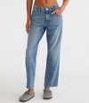 Aéropostale Mid-rise Straight Ankle Jean In Multi
