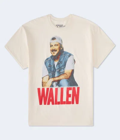 Aéropostale Morgan Wallen Relaxed Graphic Tee In White