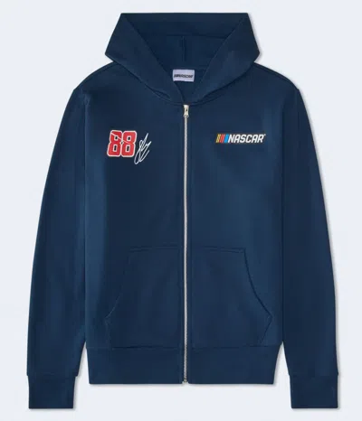 Aéropostale Nascar Red Bull Trackhouse Full-zip Hoodie In Blue