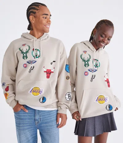 Aéropostale Nba Team Logos Pullover Hoodie In Multi