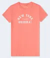 Aéropostale New York Arch Appliqué Graphic Tee In Pink