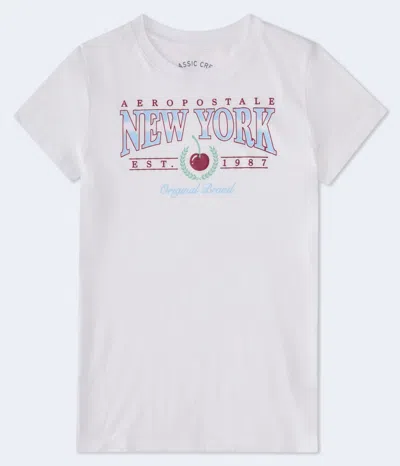 Aéropostale New York Cherry Graphic Tee In Multi