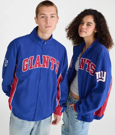 Aéropostale New York Giants Full-zip Track Jacket In Blue