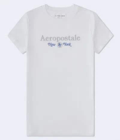 Aéropostale New York Graphic Tee In White