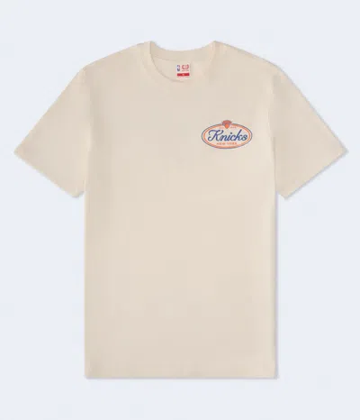 Aéropostale Golden State Warriors Oval Relaxed Graphic Tee In Neutral