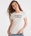 AÉROPOSTALE NEW YORK RINGER GRAPHIC TEE