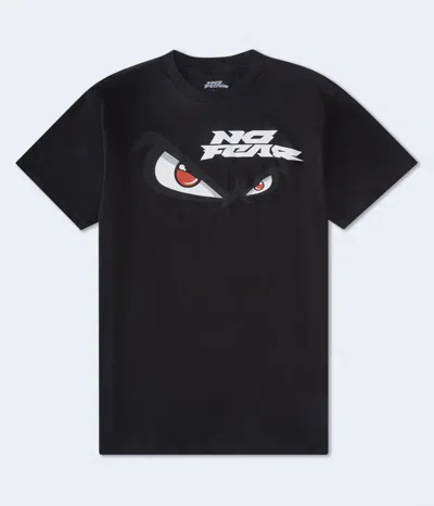 Aéropostale No Fear Relaxed Graphic Tee In Black