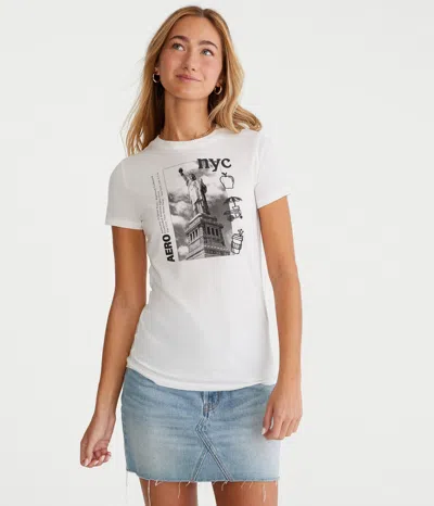 Aéropostale Nyc Statue Of Liberty Graphic Tee In Multi