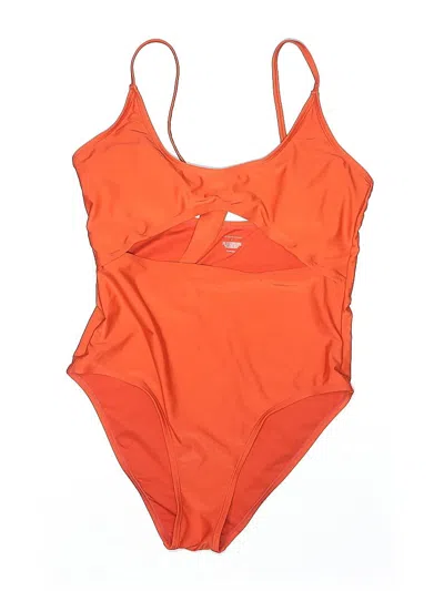 Pre-owned Aéropostale One Piece Swimsuit In Orange