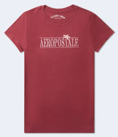 Aéropostale Palm Tree Graphic Tee In Multi