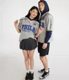 AÉROPOSTALE PHILADELPHIA 76ERS LAYERED PULLOVER HOODIE