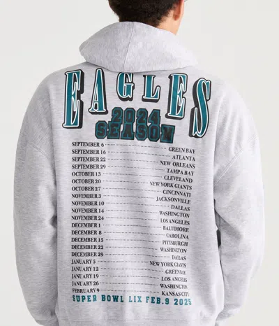 Aéropostale Philadelphia Eagles 2024 Season Pullover Hoodie In Gray