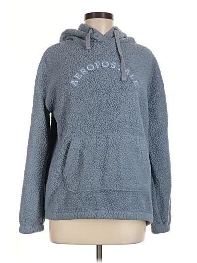 Pre-owned Aéropostale Pullover Hoodie In Gray