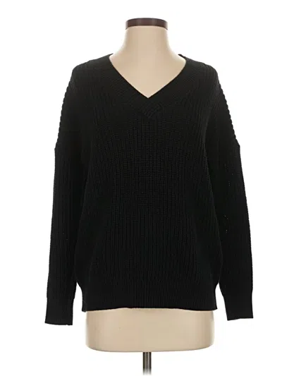 Pre-owned Aéropostale Pullover Sweater In Black