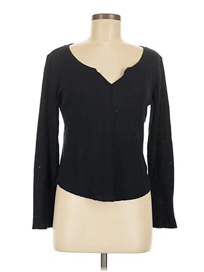 Pre-owned Aéropostale Pullover Sweater In Black
