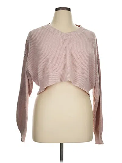 Pre-owned Aéropostale Pullover Sweater In Brown