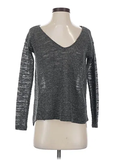 Pre-owned Aéropostale Pullover Sweater In Gray