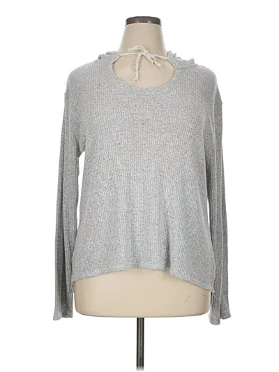 Pre-owned Aéropostale Pullover Sweater In Gray